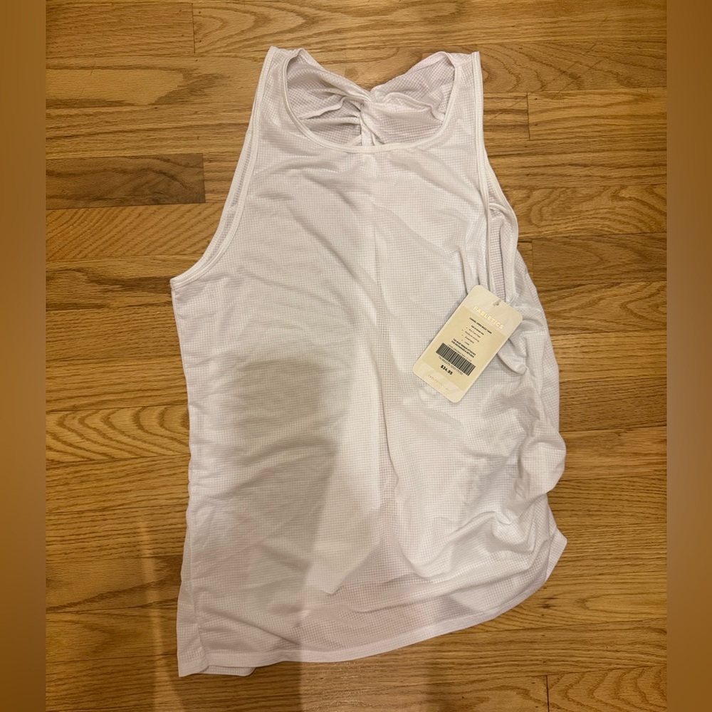 NWT Fabletics White Women's Tank Top